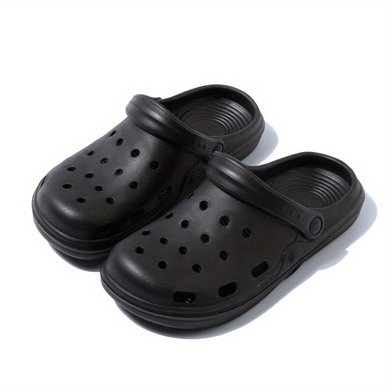 Men's Closed Toe Clogs Slip-On Sandals Soft Sole Walking Shoes