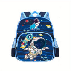 Space Astronaut Kids School Bag Kindergarten Spine Protection Backpack