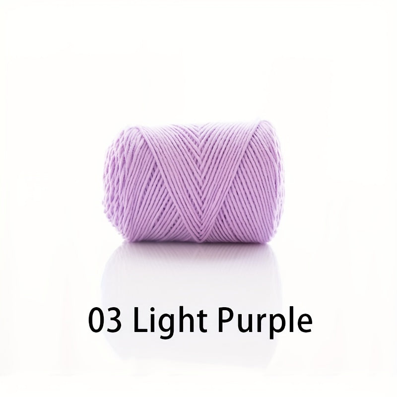 4 Strand Combed Milk Cotton Yarn 60% Cotton 40% Acrylic for Hand Knitting Croche