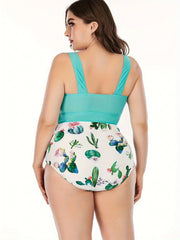 Cut Out Tank Bra & Panty Bikini Set