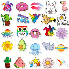 Waterproof VSCO Stickers for Teens & Kids