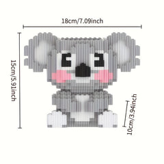 Koala Building Blocks Pen Holder Toy - Ideal Gift for All Occasions
