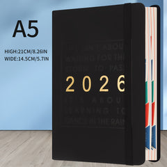 2026 Planner Daily Monthly Organizer w/ Quotes Personalized Name Space Green Ora