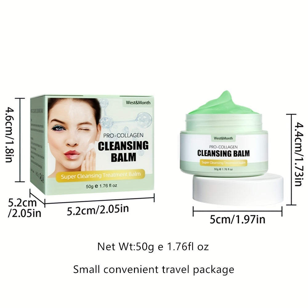Makeup Remover Balm Gel Cream 50g for Facial Cleansing