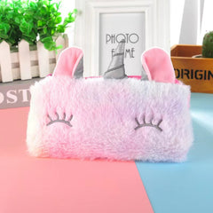 Unicorn Cosmetic Pouch Lipstick Pencil Case For Girls Student Storage Bag