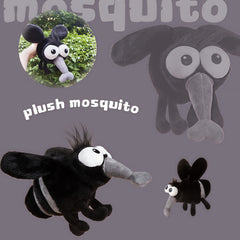Simulated Mosquito Plush Toy Funny Animals Decorative Unique Plush Gift