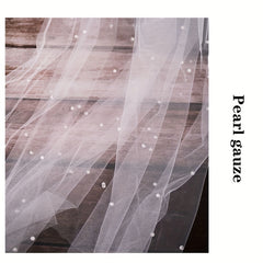 Pearl Yarn Flower Packaging Fairy Yarn With Pearl Bouquet Flower Wrapping