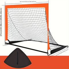 Portable Soccer Goal Training Net Frame Folding Football Game Goal