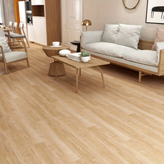 5pcs 6'' X 91 Wood Grain Floor Stickers Waterproof Self Adhesive Wall Stickers