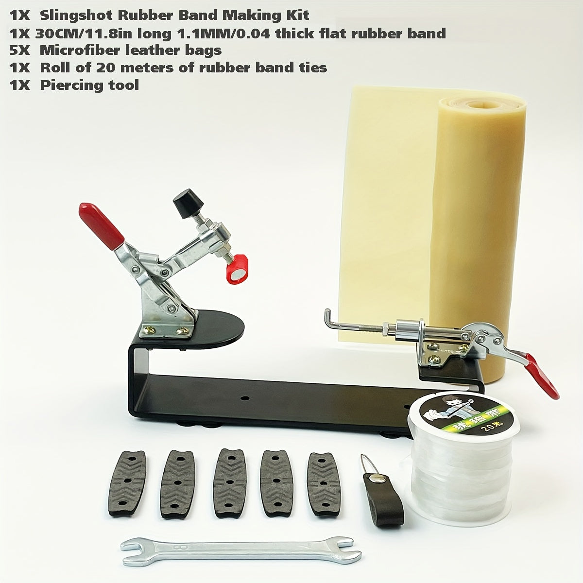 Slingshot Rubber Band Making Tool Catapult Accessory