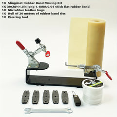 Slingshot Rubber Band Making Tool Catapult Accessory