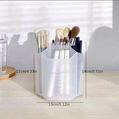 5 Compartment Rotating Makeup Brush Holder