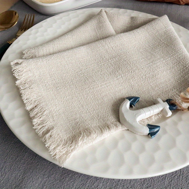 Soft Linen Cotton Napkins for Dinner Tea and Parties - Home Decor and Festivals