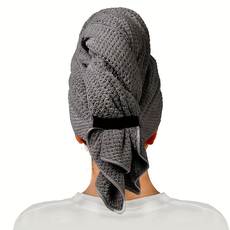 Microfiber Hair Towel Wrap for Wet Hair Absorbent Drying Towel