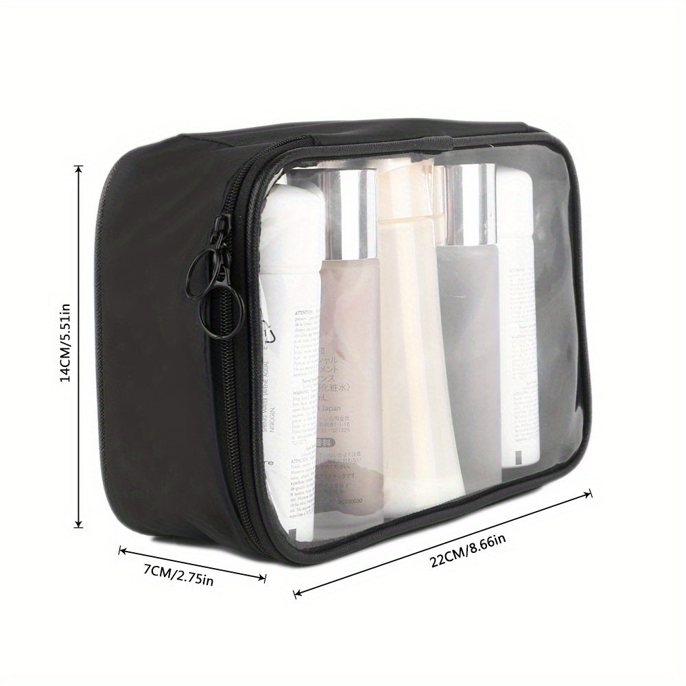 Clear Cosmetic Bag Women Skincare Products Organizer Toiletry Bag