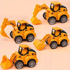 Excavator Roller Toy Inertial Car Bulldozer Farmer Grass Shovel Model Car