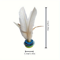 Feather Shuttlecock for Exercise and Competition