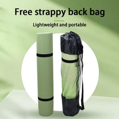 3pcs Non slip Yoga Mat Strap Bag Fitness Pilates Rope