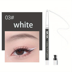 3 Colors Eyeliner Gel Pen Waterproof Automatic Smudge Proof