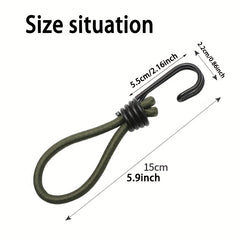 6pcs Outdoor Mountaineering Tent Clips Windproof Canopy Accessories