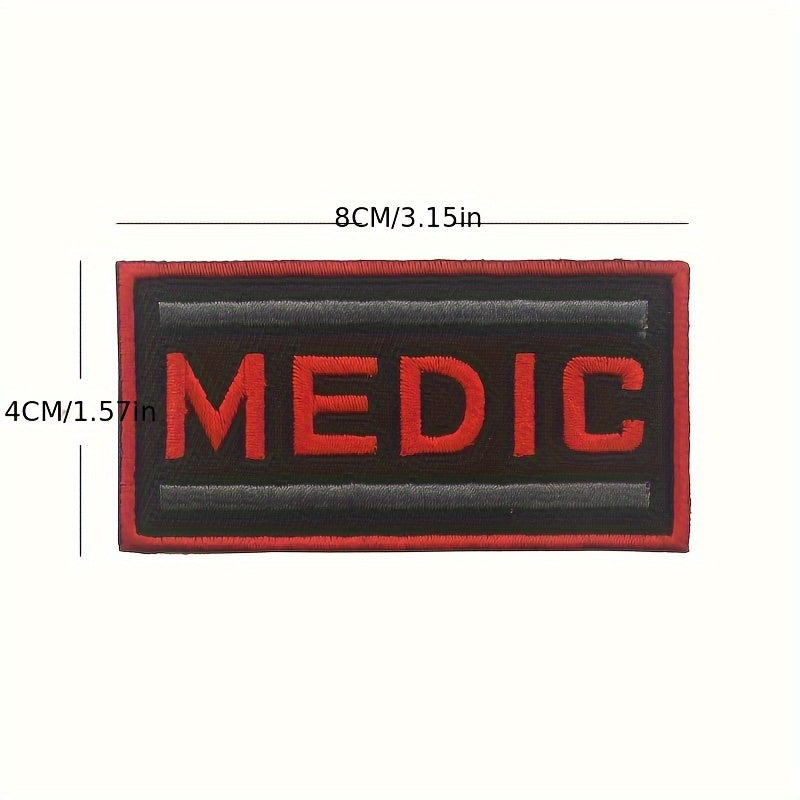 Paramedic EMT Morale Patch PVC Hook & Loop