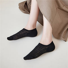 5 Pairs Twist Ankle Socks Soft & Lightweight All-match Women's Stockings