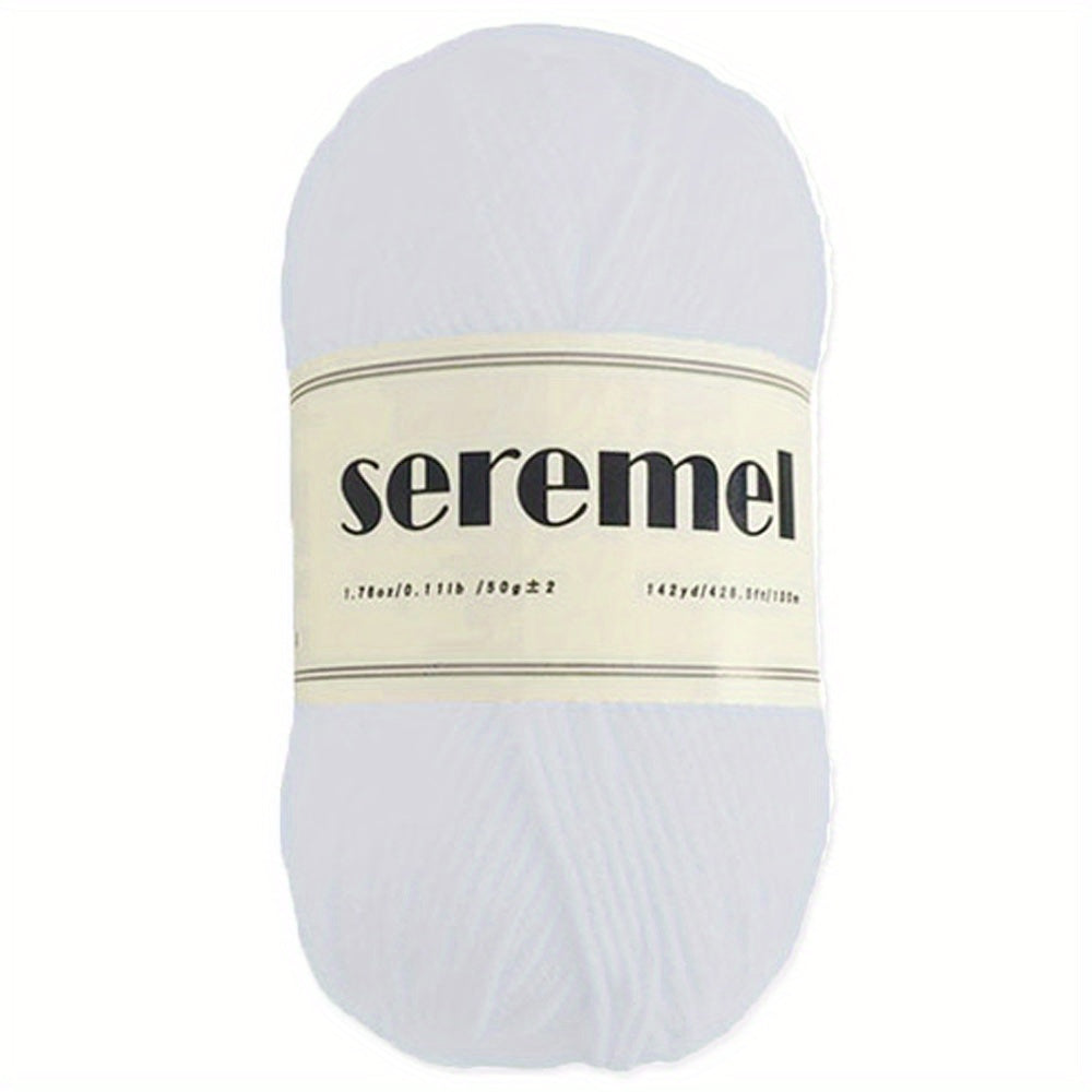 Soft Crochet Yarn 140 Yds Assorted Colors 4ply Acrylic Yarn Hand Knitting