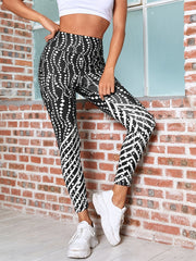 High Waist Yoga Leggings Women Digital Print Activewear