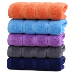 5pcs Cotton Washcloth Hand Towel Ultra Soft Absorbent Towels for Bathroom Gym