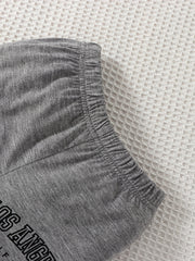 3pcs Baby Boys Casual Elastic Waist Shorts Set for Summer