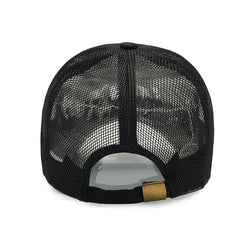 Hollow Out Brim Baseball Cap Summer Mesh Visor Cap for Hiking