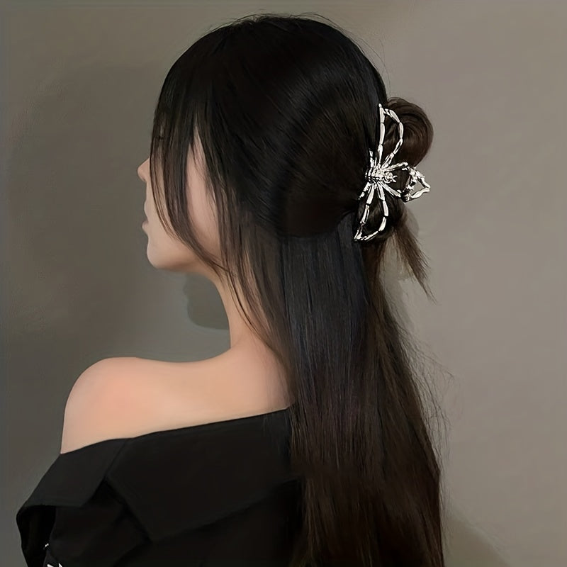 3pcs Spider Shaped Hair Clips Metal Claw Hair Accessories