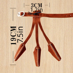 Suede Leather Three Finger Tab for Compound Bow