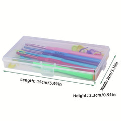 6pcs Ergonomic Crochet Hooks Set Lace Knitting Tool DIY Yarn Weave