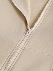 Women's Zipper Hooded Fall Loose Hoodie