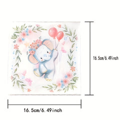 20-Count Festive Napkins for Birthdays and Holidays