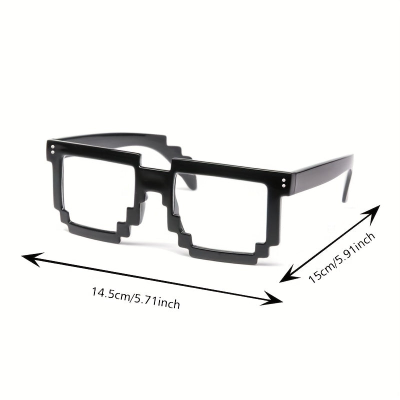 Mosaic Frame Glasses Holder Men's & Women's No Lens Glass Frame