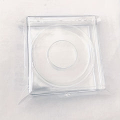 Square Clear False Eyelash Plastic Box, Reusable Case for 1 Pair Lashes