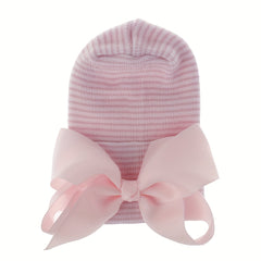 Double Layer Baby Hat With Bow - Men Women