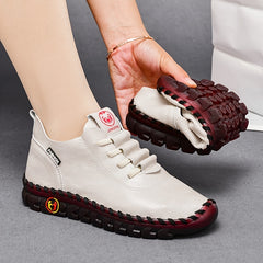 Women's Platform Slip On Sneakers Lightweight Lace Up Shoes Women's Footwear