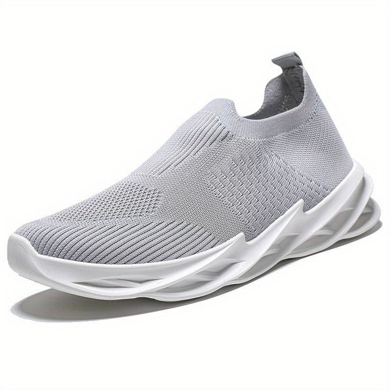 Men's Slip On Knitted Blade Sneakers In Assorted Colors