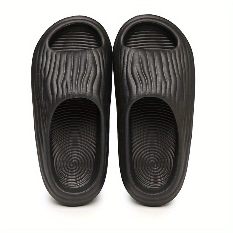 Men's Non-Slip Slides Soft Sole Slip On Platform Slippers