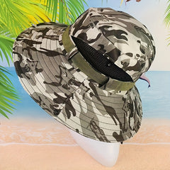 Adult Large Brim Sun Fishing Hat