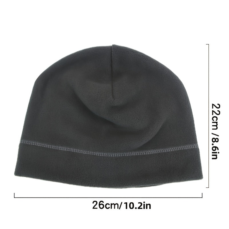 Fleece Cap Outdoor Sports Hat for Cycling Skiing Run