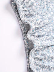 Women's Plus Ditsy Floral Print Summer Shorts