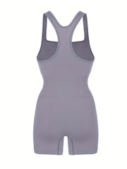 High Stretch Seamless Yoga Jumpsuit Slim Fit Sports Bodysuit