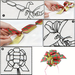 12pcs 12 7 Cm Pull Bows for Gift Wrapping Christmas Wedding Decor