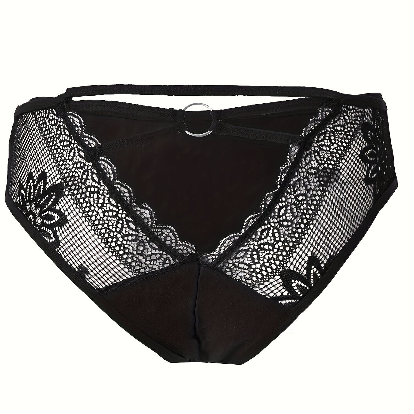 Sexy Brief Women's Plus Lace Sheer Underwear