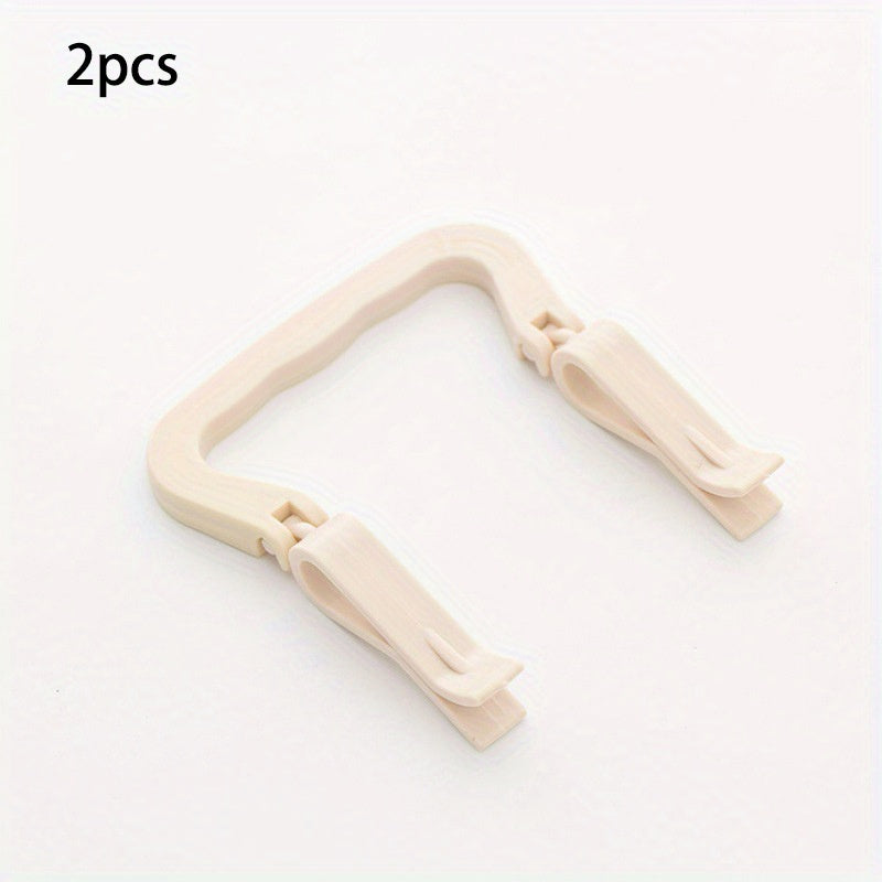 2pcs Trash Bag Clips Garbage Bin Clamp Anti Slip Fixation Clip
