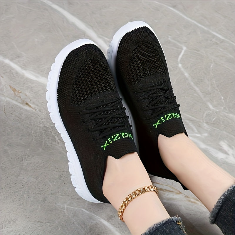 Mesh Breathable Running Shoes Lightweight Non slip Low Top Sneakers